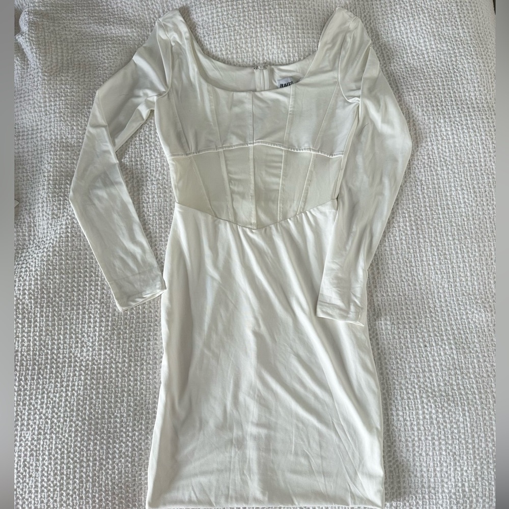 White Princess Poly Dress (Size: 4)